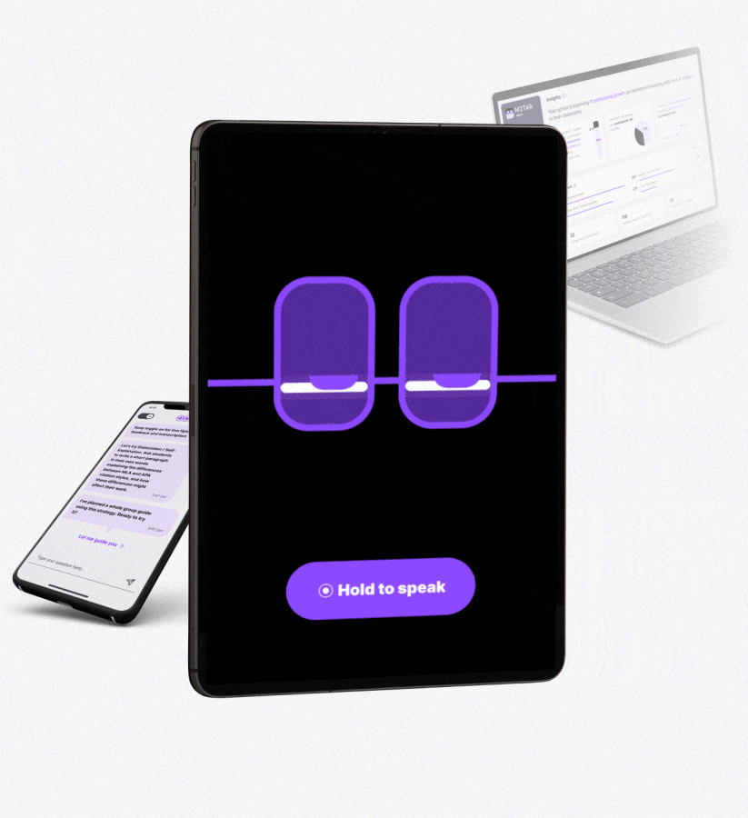 M2Talk on Ipad and mobile